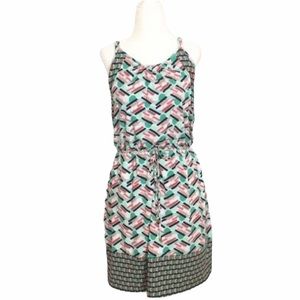 🍄 Kaari Blue waist tie dress size M